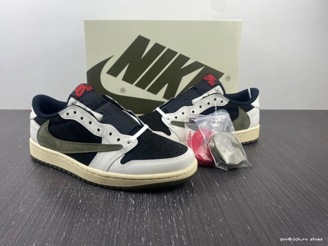 WMNS Scott x Air OG 1 Travis Olive Low DZ4137-106 Jordan 0806